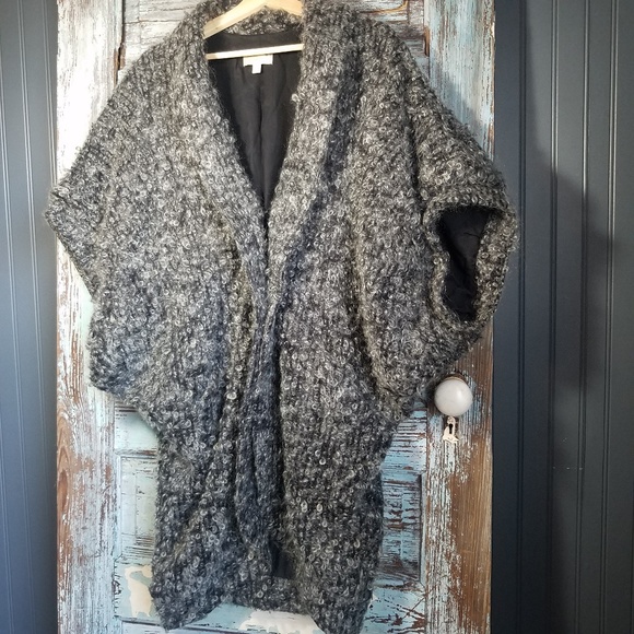 Witchy Grey style Coat/Sweater (Mohair Cocoon) Sz  M - Picture 8 of 8